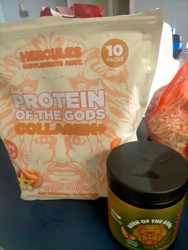 Customer photo review of Protein of the Gods - Collagen Plus 20 serves