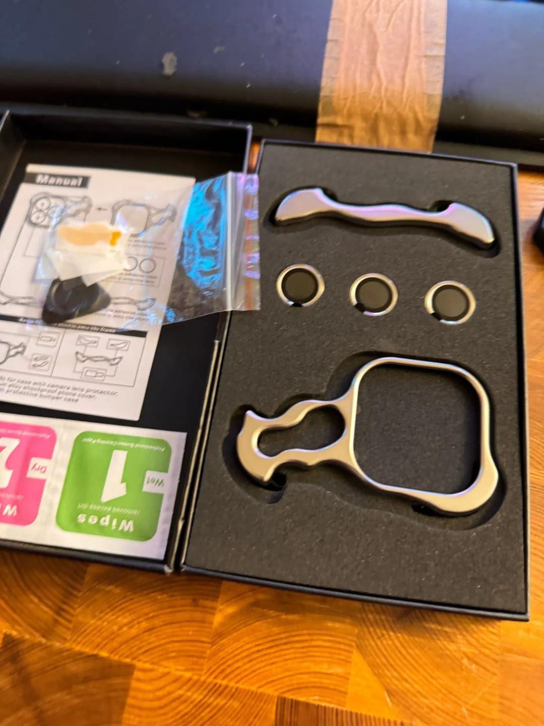 Customer photo review of Nakd Edge | Titanium Shockproof iPhone Case