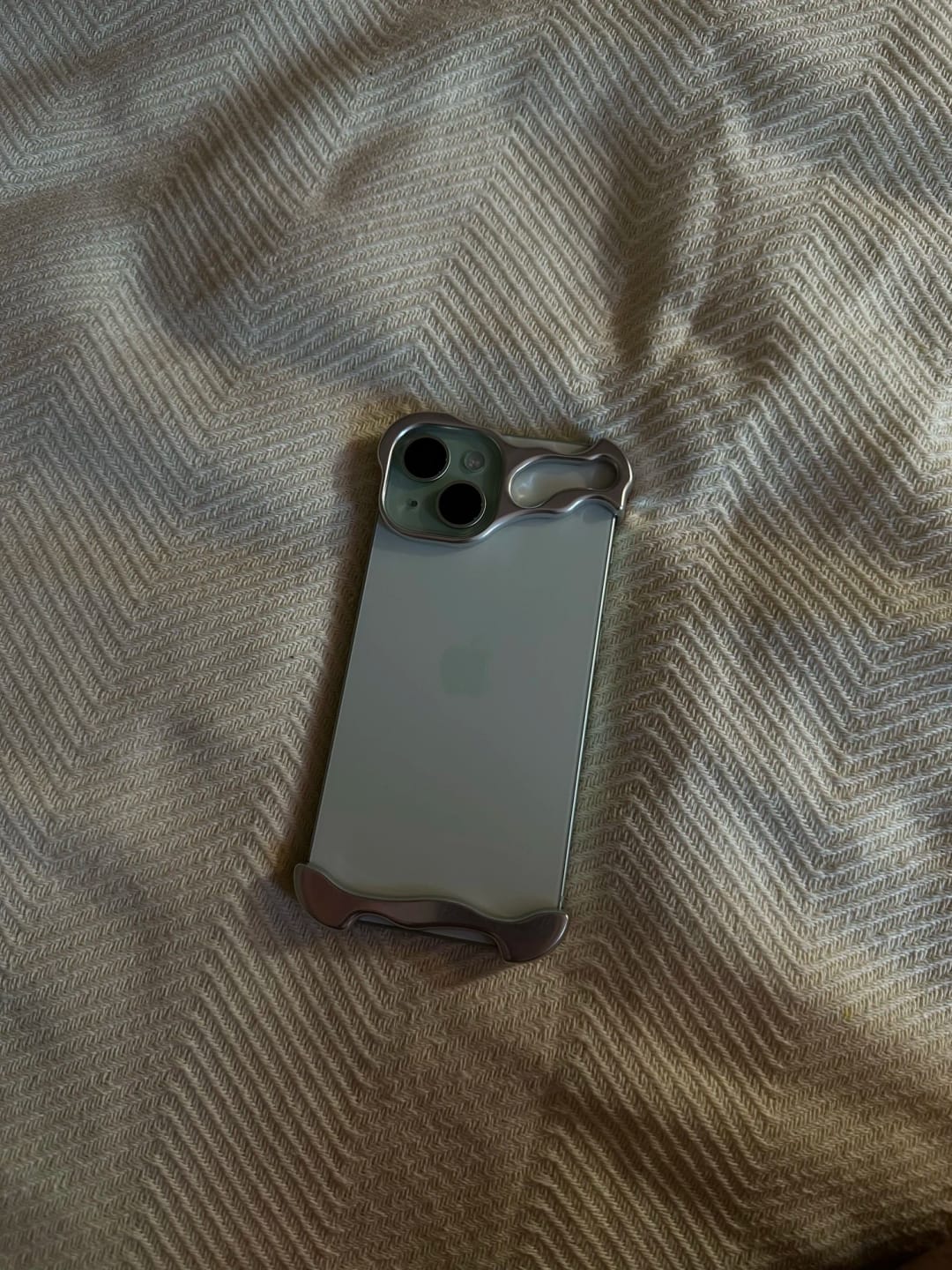 Customer photo review of Nakd Edge | Titanium Shockproof iPhone Case