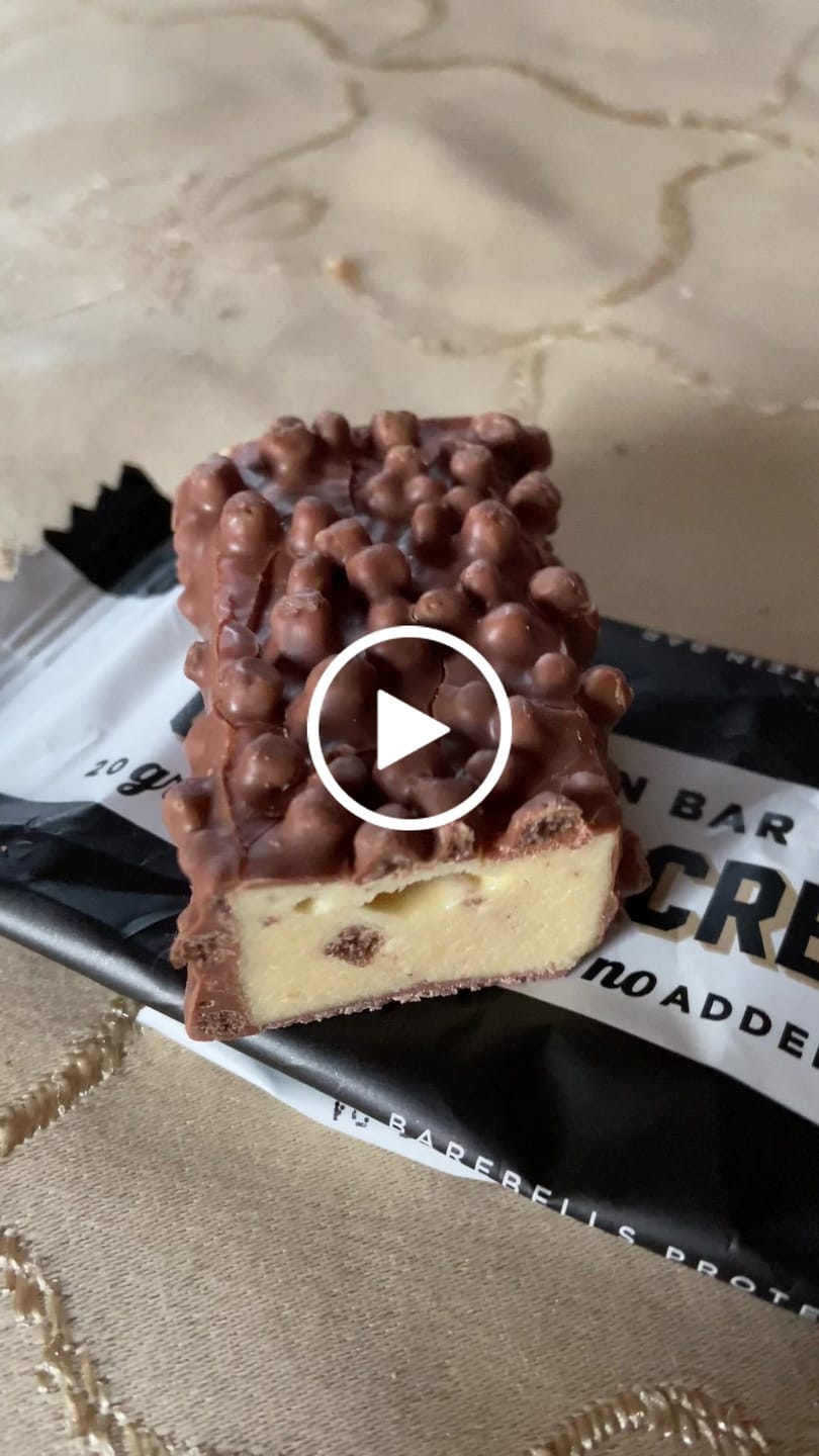 Customer video review of Barebells Proteīna batoniņš (12 x 55 g)