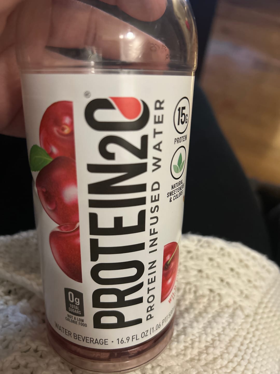 Customer photo review of Protein2o - Eau infusée protéinée + Électrolytes (500mL)