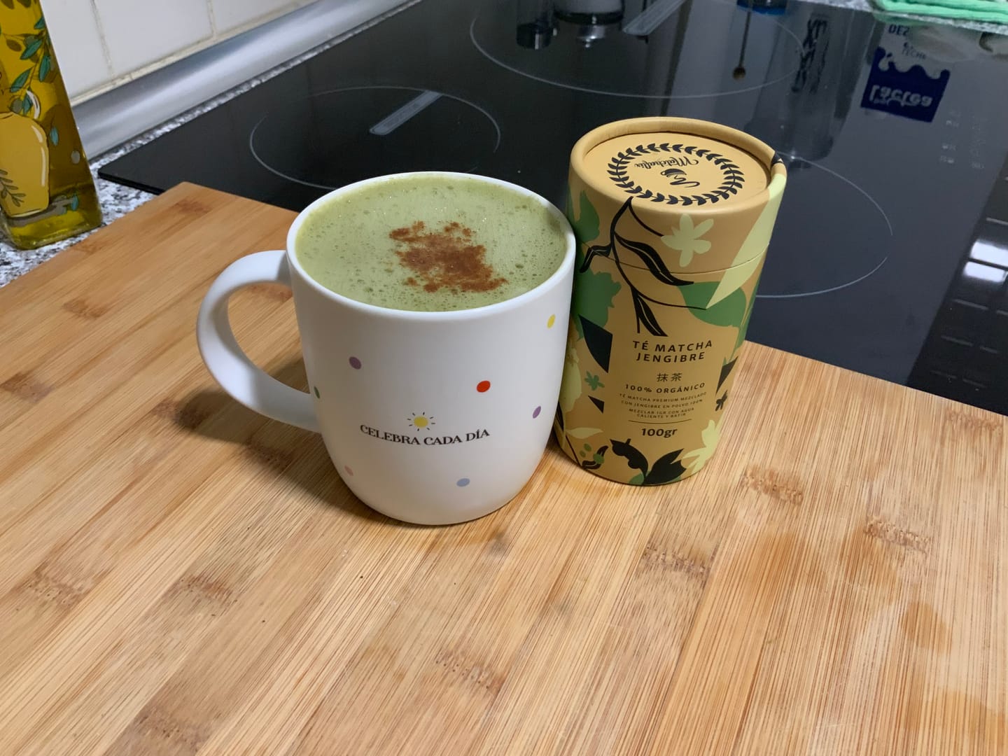 Customer photo review of Té Matcha Premium Jengibre