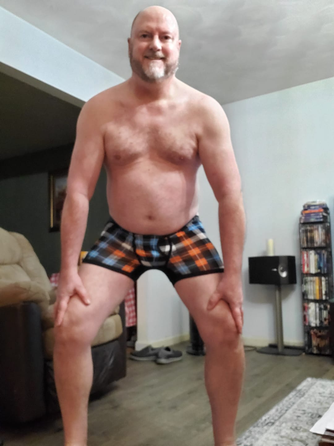 Customer photo review of Bamboo Boxer Brief - Autumn Backwoods