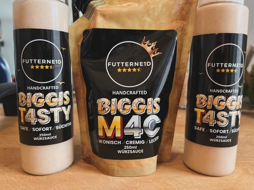 Customer photo review of BIGGIS T4STY Sauce 250ml