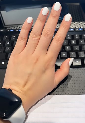 Customer photo review of Milk Super Jellies DIY Semi Cured Gel Nail Wraps