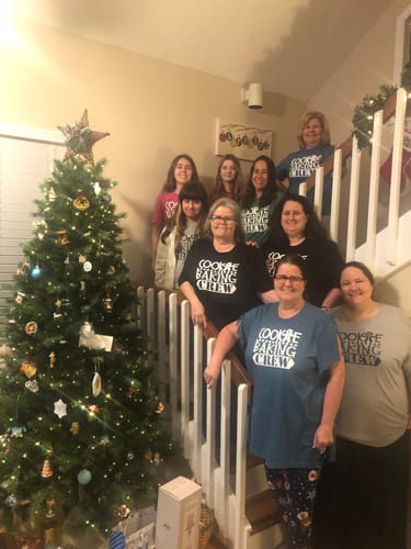 Customer photo review of Cookie Baking Crew T-Shirt