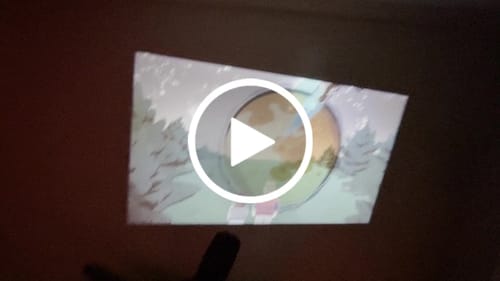 Customer video review of Full HD Mini Portable Projector