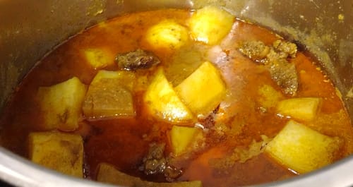 Customer photo review of Halal Beef Shank - Nihari
