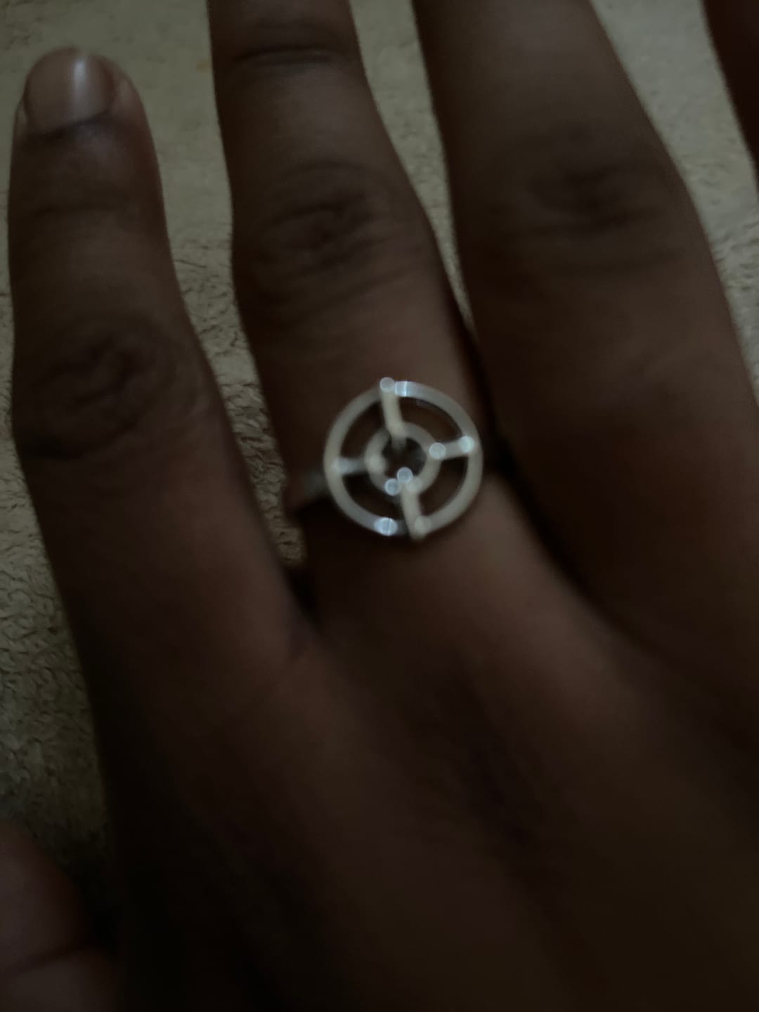 Customer photo review of CROSSHAIR RING