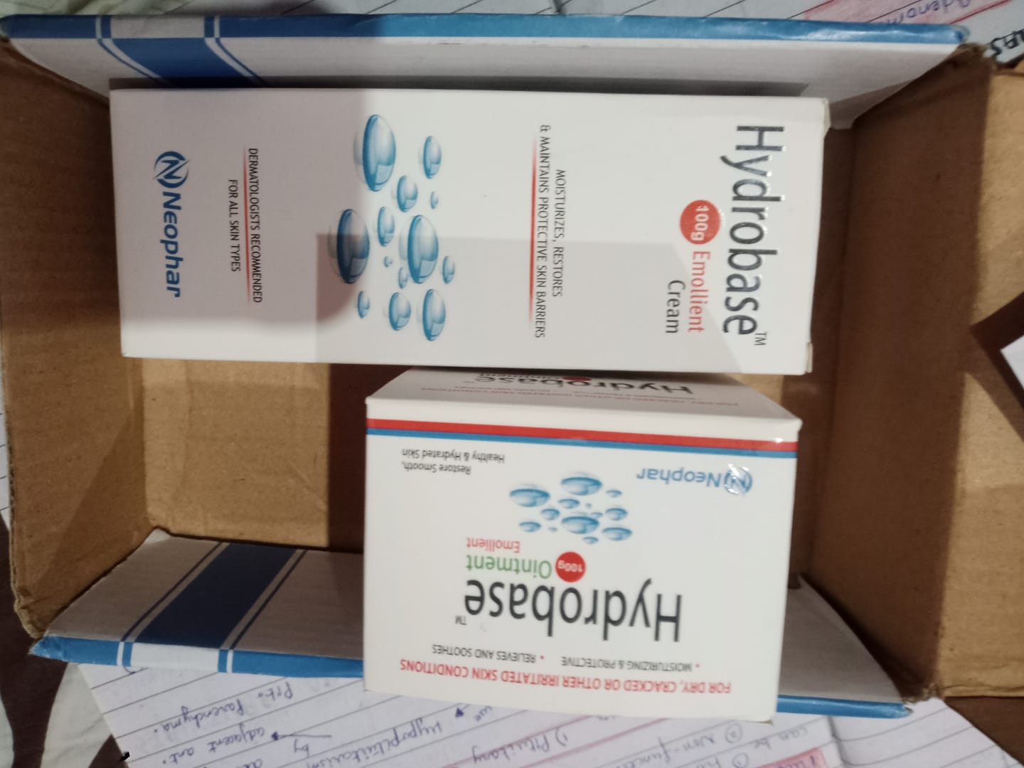 Customer photo review of Hydrobase Emollient Cream