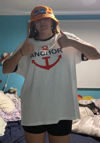 Customer photo review of Anchor Tee