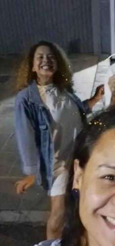 Jaqueline S. review of Vestido Camisetão Gerânio Off White image 1 out of 1