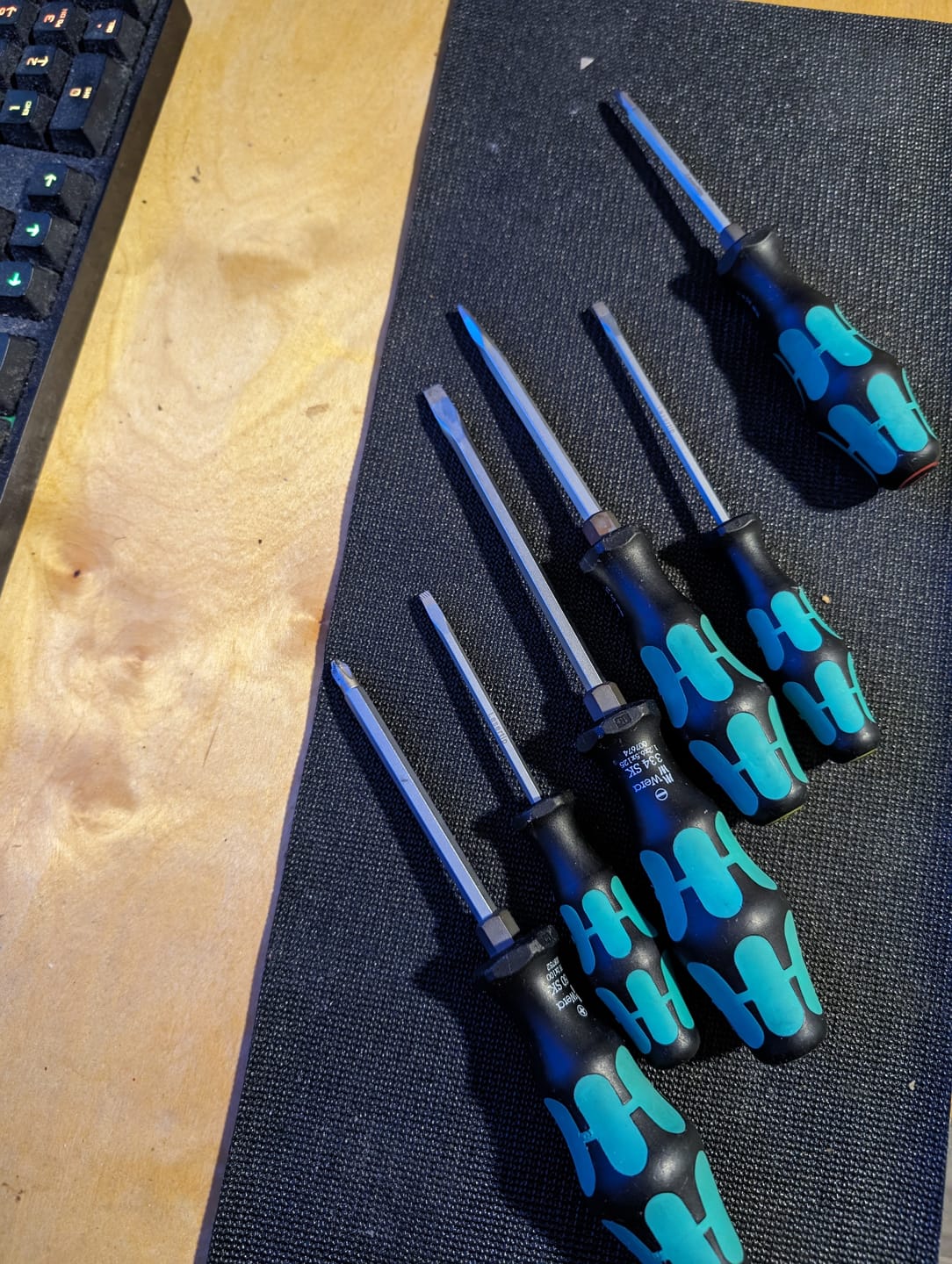 Customer photo review of Wera 05007681001 Screwdriver set Kraftform Plus