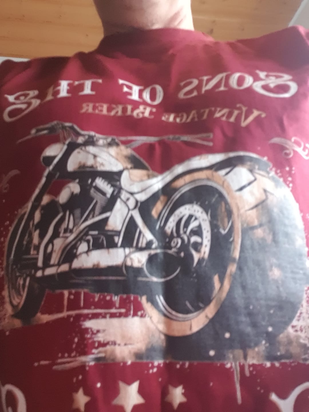 Customer photo review of Biker 60th - Sons of the Sixties - Vintage Biker - Chopper  - Herren Premiumshirt