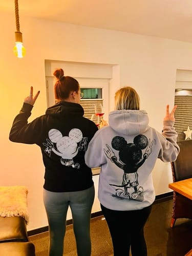Customer photo review of CHAMPAGNE MOUSE - Premium Hoodie