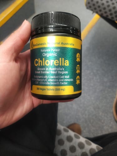 Customer photo review of Australian Organic Chlorella Tablets (300 & 600 tablet sizes)