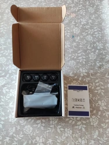 Customer photo review of Venture Gear™ Wireless Tyre Pressure Monitor