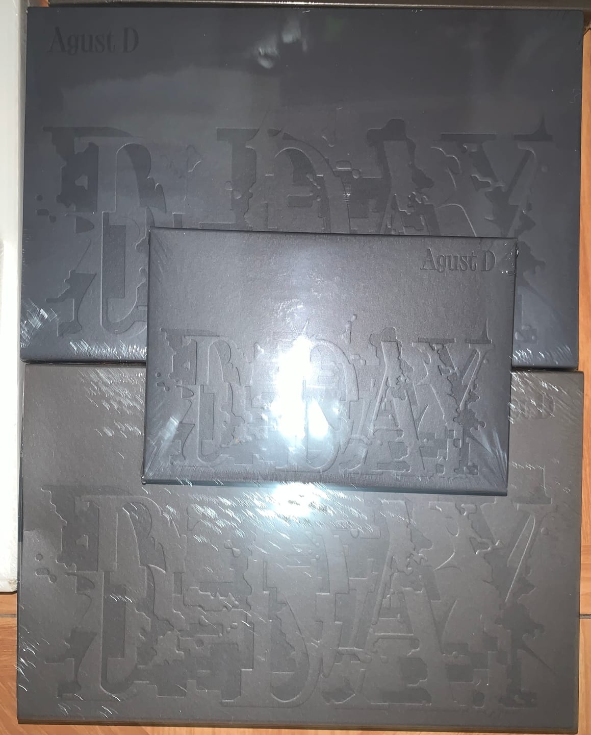 Customer photo review of BTS SUGA - D-DAY 1ST SOLO ALBUM NO P.O.B VER.