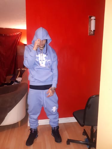 Customer photo review of Classic Graduation Sweatsuit