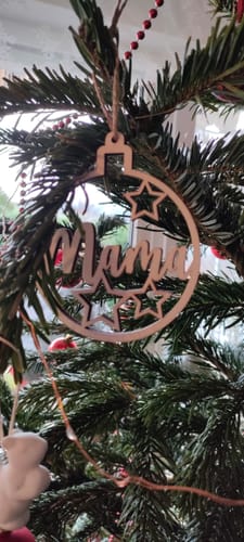 Customer photo review of 5er-Set Weihnachtsanhänger | Sterne