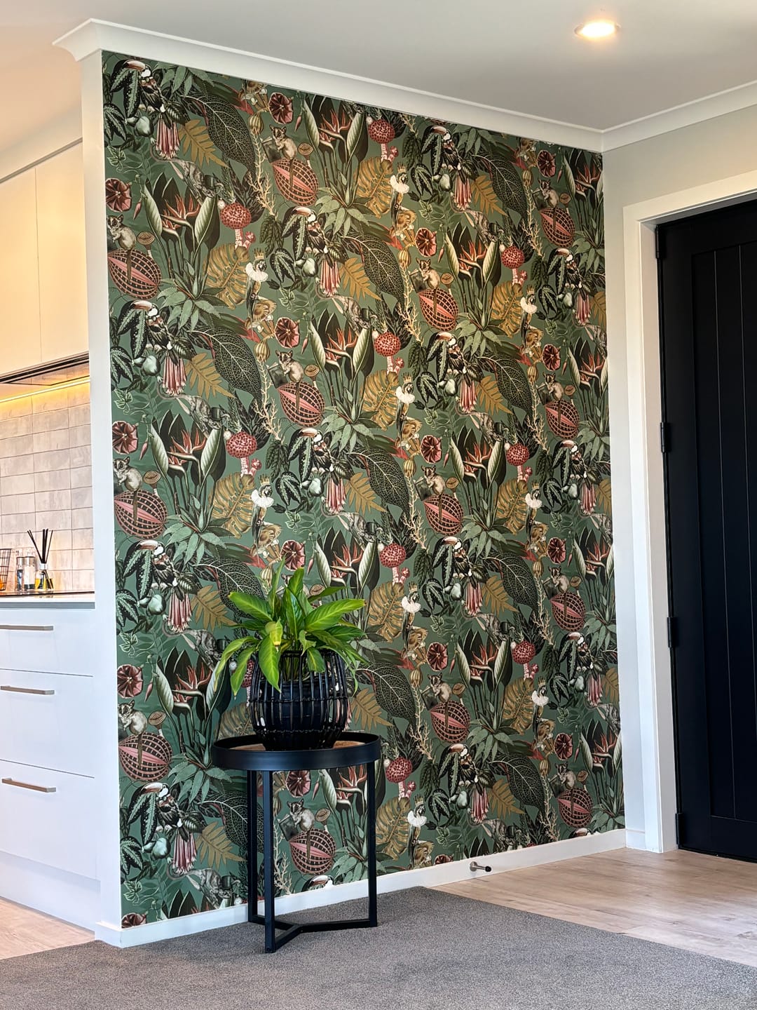 Customer photo review of Reverie Wonderland Wallpaper - Sage