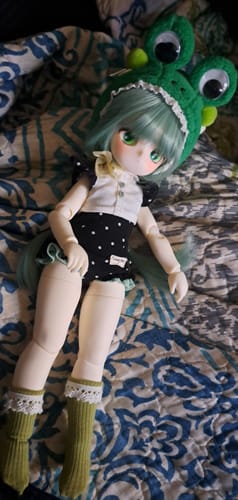 Customer photo review of TinyFox 'Little Frog' 1/6 Points Angel Body Action Figure【Shipped in Dec. 2023/Jan. 2024】