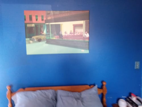 Customer photo review of Metatron's Cube Zip Up Hooded Sweatshirt