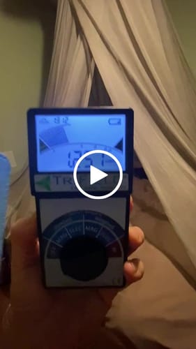 Customer video review of FaradayLabz™ Silver EMF Protection Bed Canopy