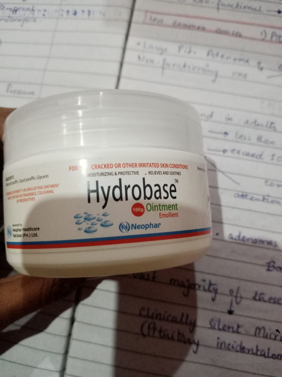 Customer photo review of Hydrobase Emollient Ointment