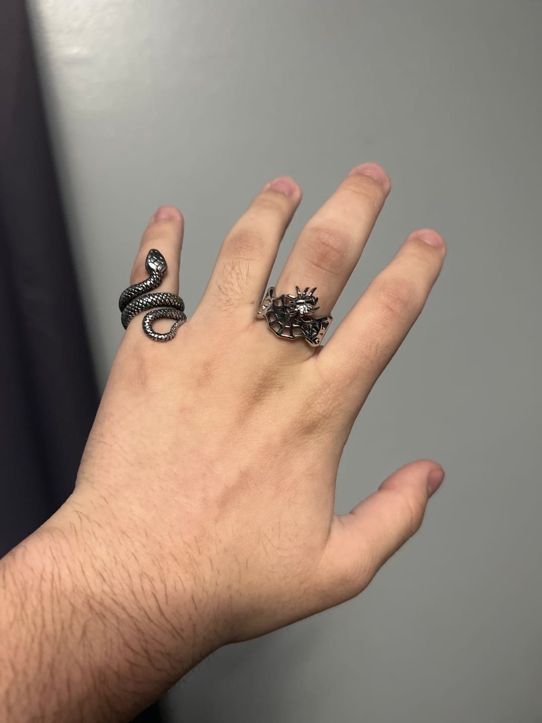 Customer photo review of SPIDER WEB RING