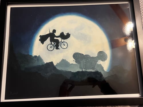 Customer photo review of Baby Yoda's Midnight Ride by Artist Bucket