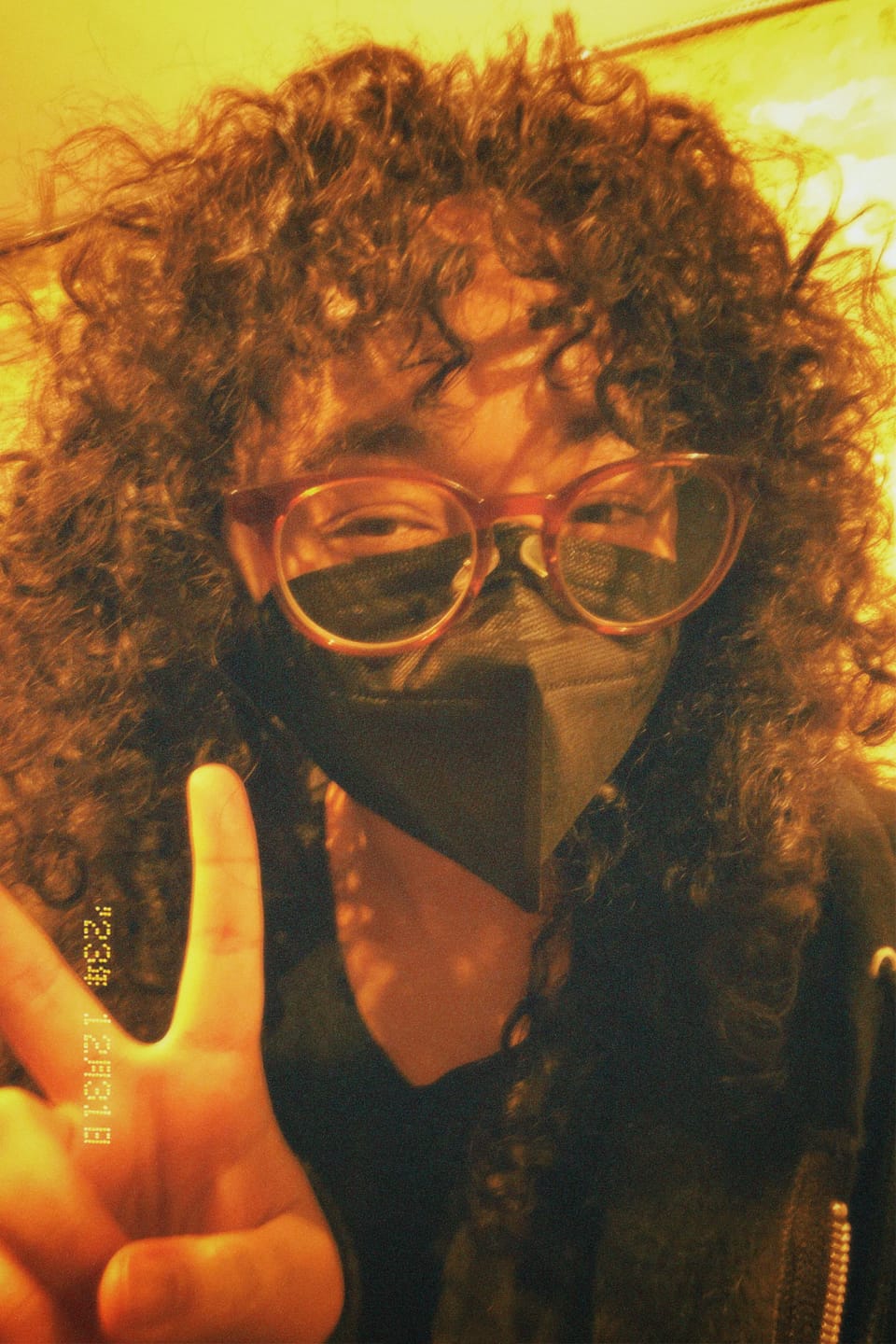 Customer photo review of KN95 Respirator Face Mask Individually Sealed (Cone Shape)