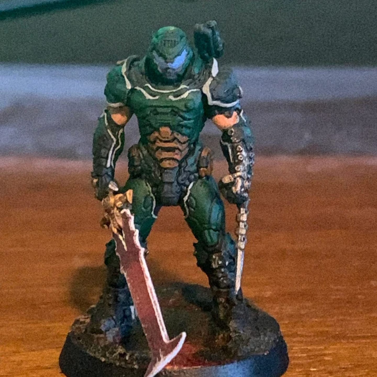 Customer photo review of Doom Guy