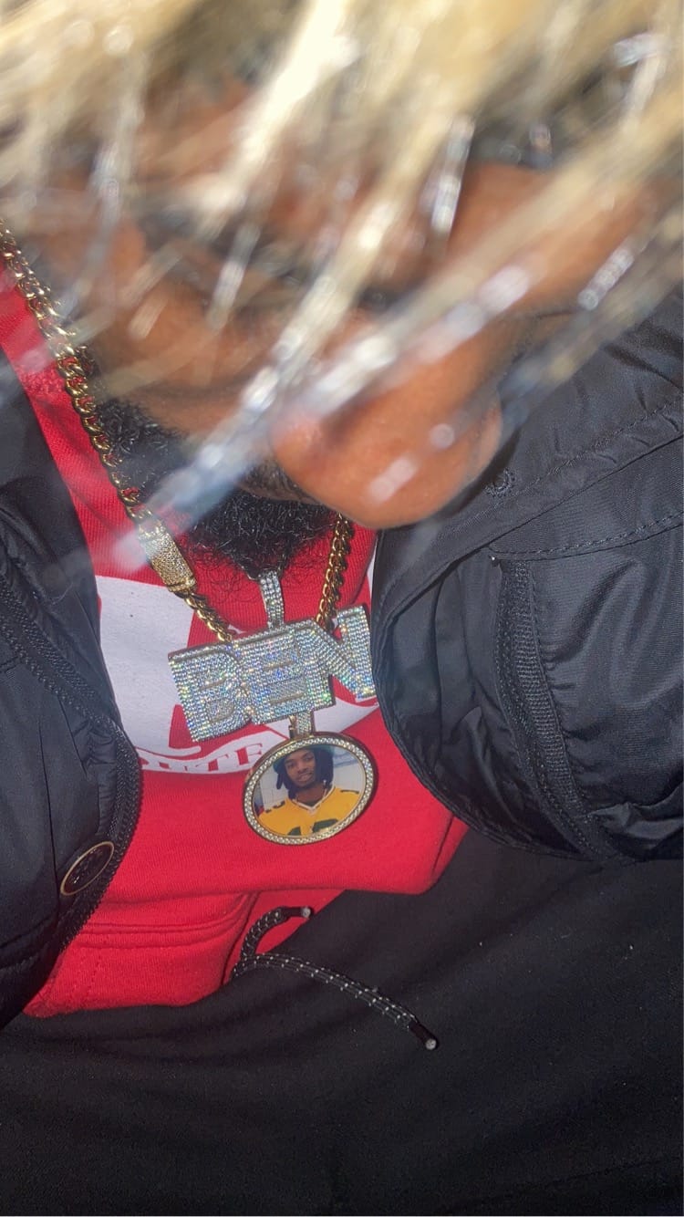 Customer photo review of VVS Moissanite Miami Cuban Chain Steel / .925 Silver