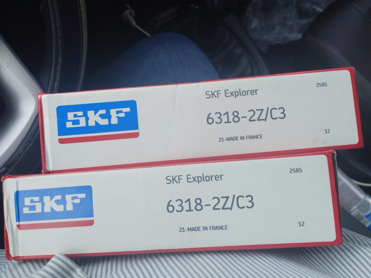 Customer photo review of SKF 6318-2Z/C3 BALERO