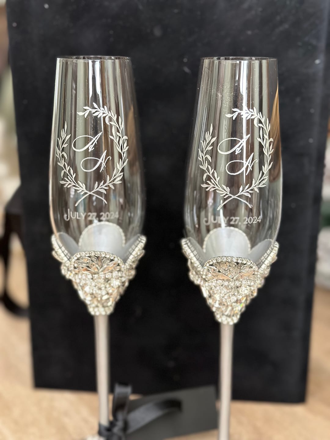 Customer photo review of Silver Flower Flutes