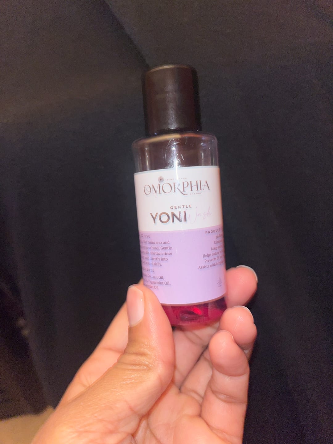 Customer photo review of Mini Gentle Yoni Wash