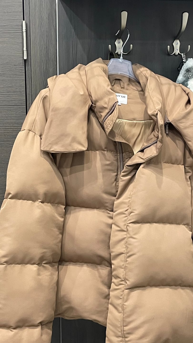 Customer photo review of Пуховик