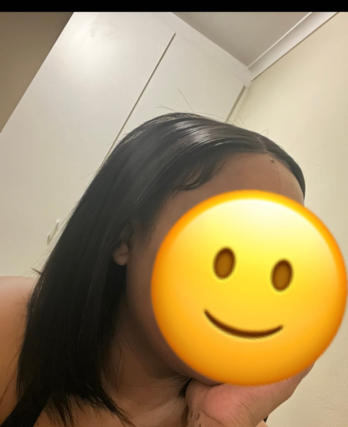 Customer photo review of Brazilian 13x4 Lace Frontal Wig Straight