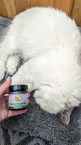Customer photo review of Magnesium No More Aches Cooling Relief Cream