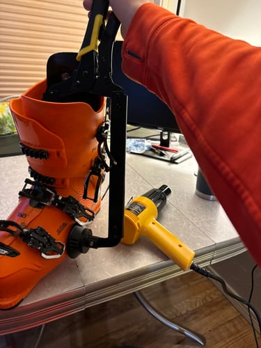 Customer photo review of Snow Ski Boot Punching Tool
