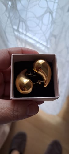 Customer photo review of Celeste Drop Earring