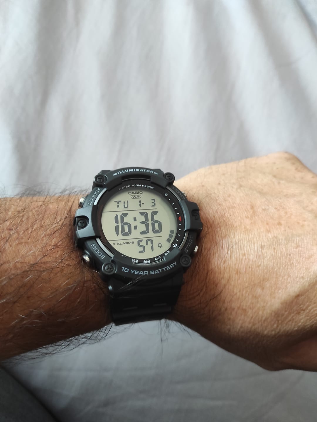 Customer photo review of Reloj Casio Vintage AE-1500WH-1AVDF Negro