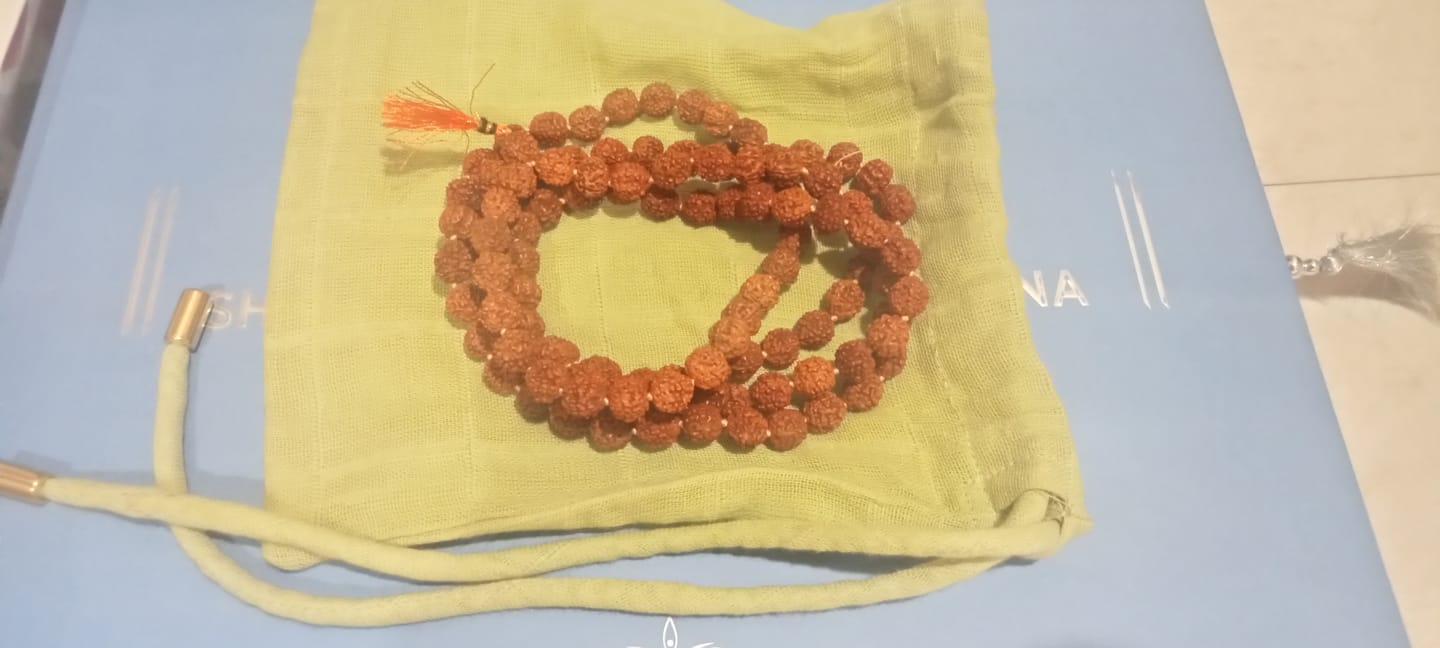 Customer photo review of Rudraksha Mala