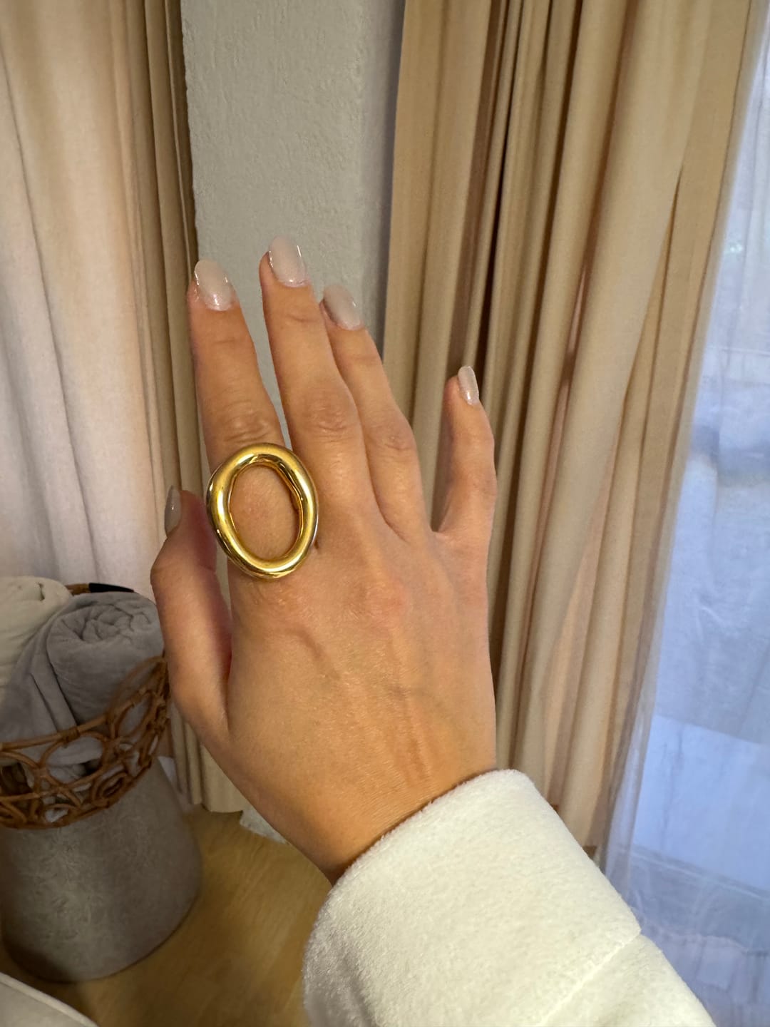 Customer photo review of Anillo Rust