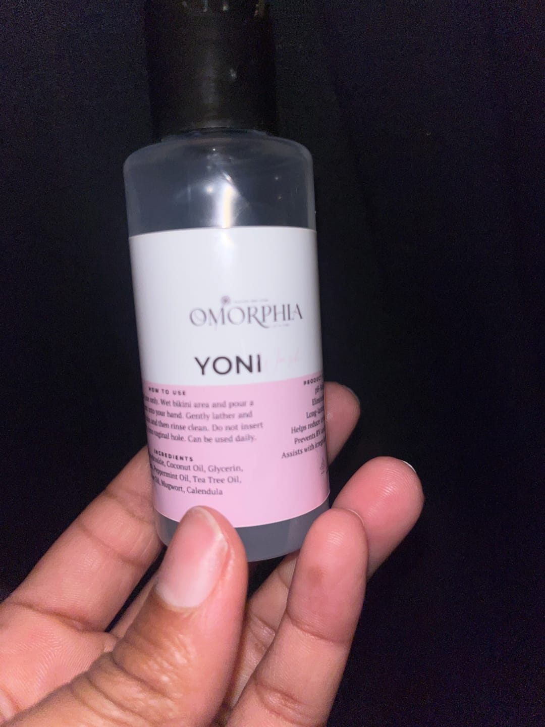 Customer photo review of Mini Gentle Yoni Wash