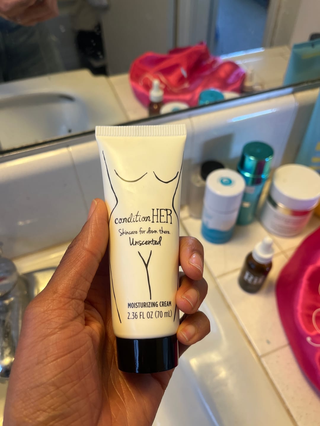 Customer photo review of conditionHER