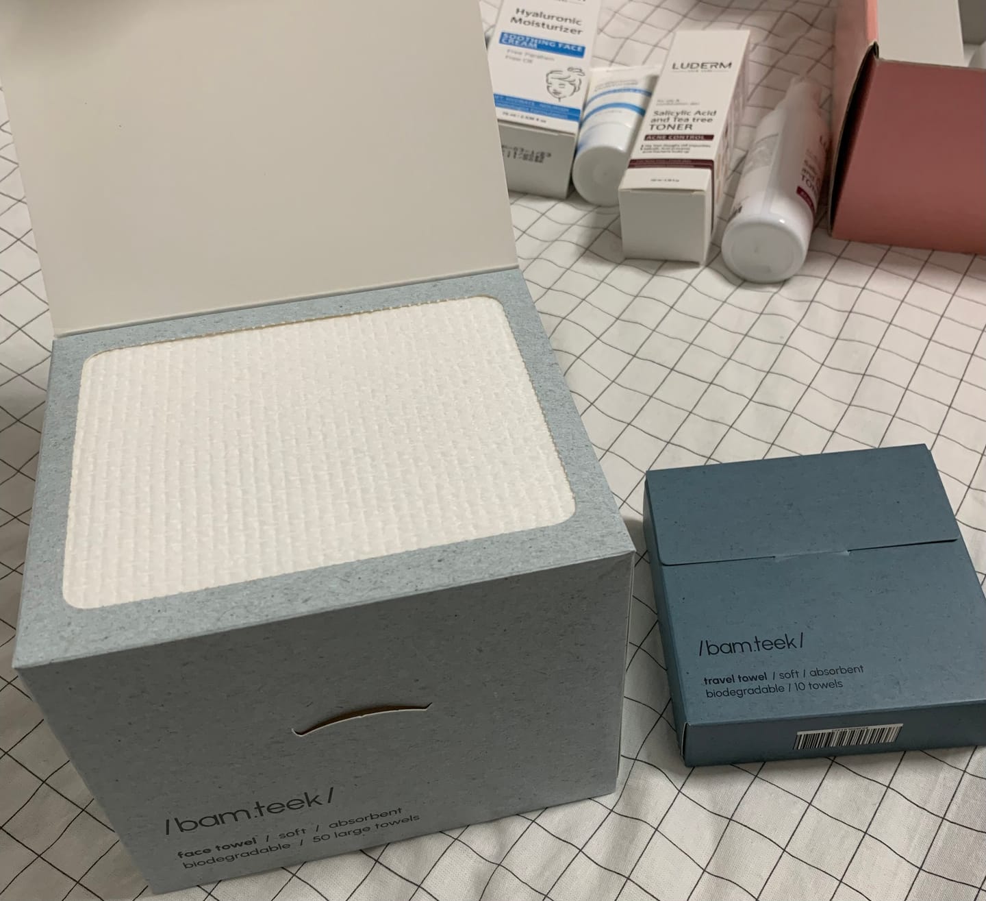 Customer photo review of Face Towel