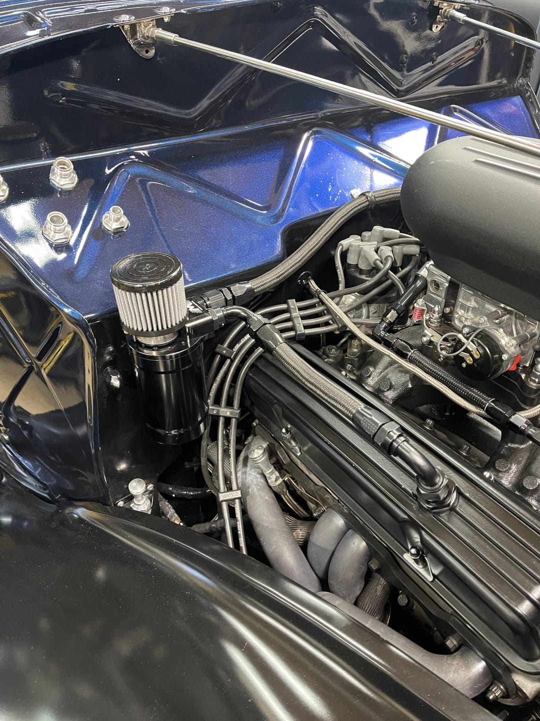Customer photo review of SBC Catch Can Kit For 1.22" Push In Grommets 32-100SBC