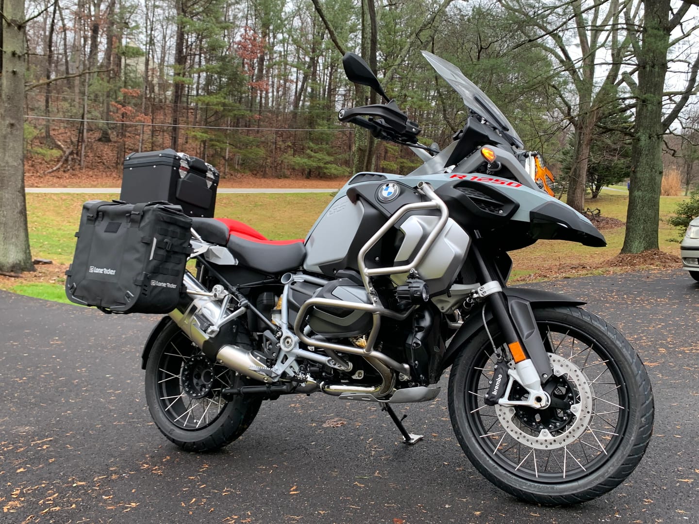 Customer photo review of Side Stand Foot Extension BMW R1200 GS Adventure / BMW R1250 GS Adventure